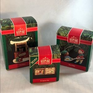 Vintage hallmark Keepsake Ornaments  New Old Stock